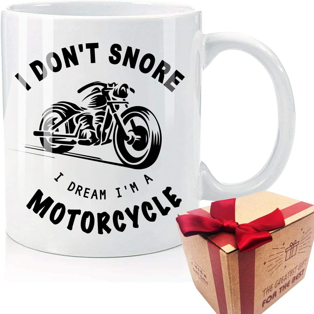 Taza motociclista regalo para papá marido novio