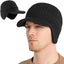 Gorro punto elástico invierno con visera y orejeras hombre