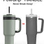 Vaso acero inox 40oz con tapa 2en1 a prueba de fugas