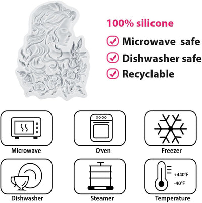 Moldes de silicona Avatar para decorar pasteles, cupcakes y caramelo, juego de 4