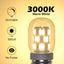 Bombilla LED E17 regulable microondas 3W 3000K paquete 2