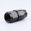10 AN Montaje Manguera Giratoria Recta Aluminio Negro