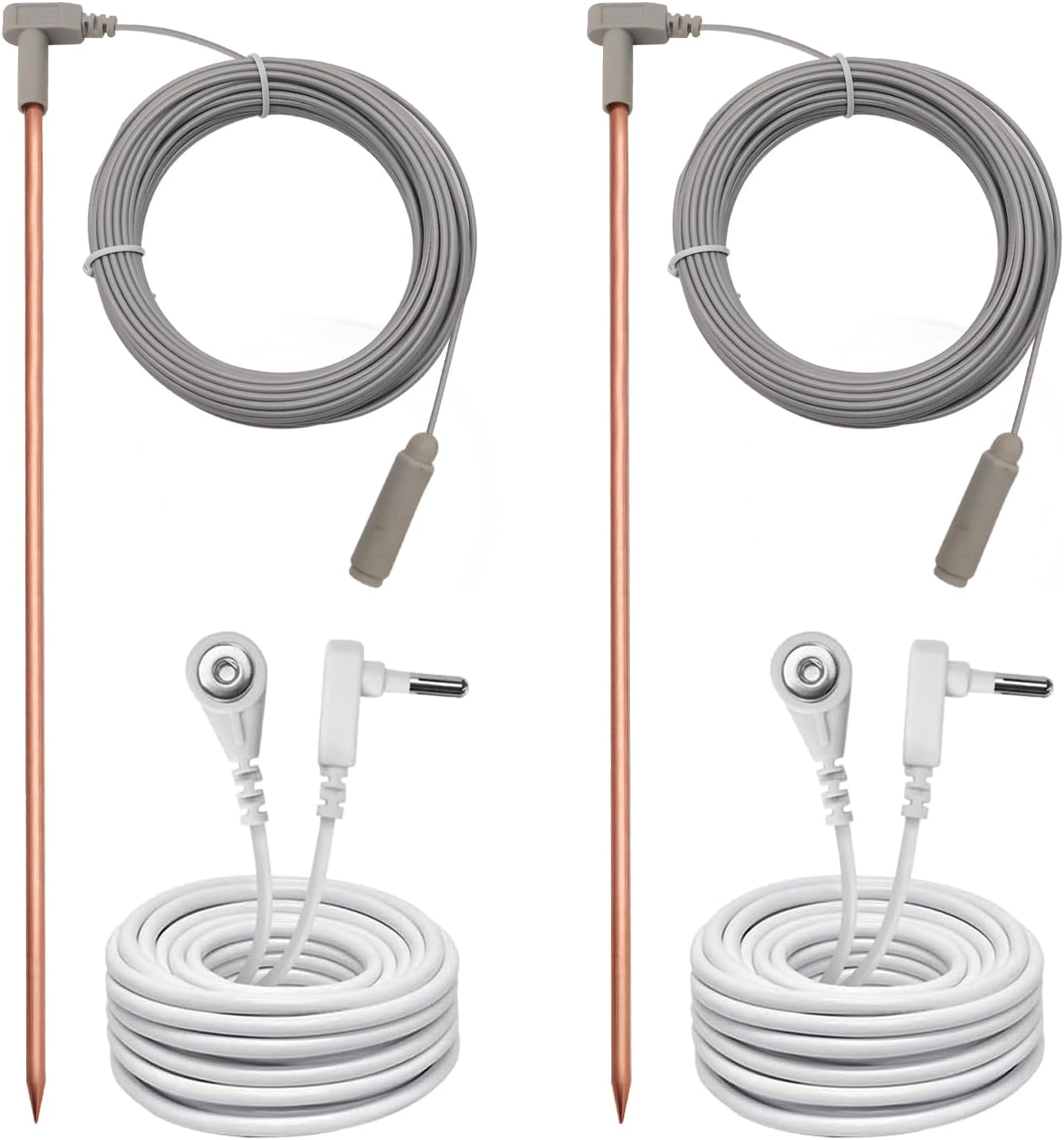 Barra tierra cobre con cable hembra 40ft kit portátil