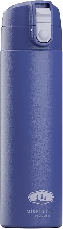 Botella térmica acero inox abatible para viaje senderismo