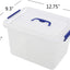 Caja plástico 12qt con tapa set 1