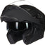 Casco modular cara completa visera doble motocicleta