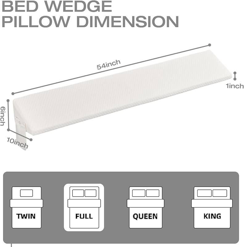 Almohada cuña matrimonial para cabecero relleno triángulo