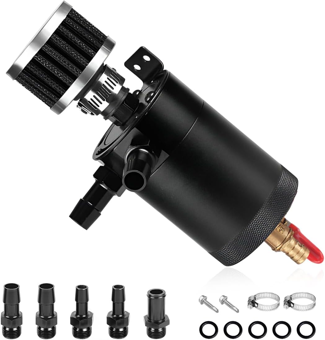 Kit lata captura aceite 5.1oz con 5 adaptadores automóvil