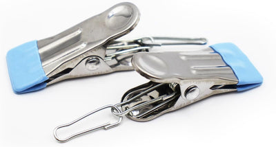 Clips para ropa y bolsas, 10 pzas 2.14" resistente