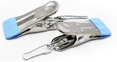 Clips para ropa y bolsas, 10 pzas 2.14" resistente