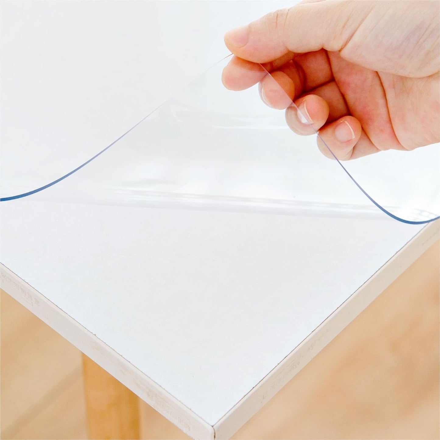 Protector mesa transparente 35x60pulg cocina oficina