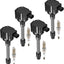 4 Pzas Bobinas Encendido Iridio comp Honda Civic CR-V 1.5L