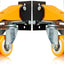 Kit 4 ruedas retráctiles 2.5" 600lb para banco trabajo