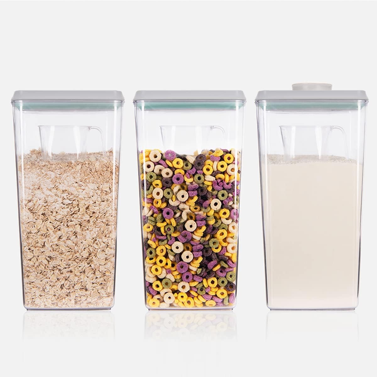 Envase hermético para cereal 3300ml con cucharón