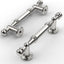 Set 10 Tiradores Níquel Satinado 3pulg para Cajones Cocina