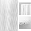 Paneles 3D PVC blanco decoración pared 6 pzas 47x23.6