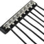 Barra bus alta corriente 600A 8 terminales 3/8"