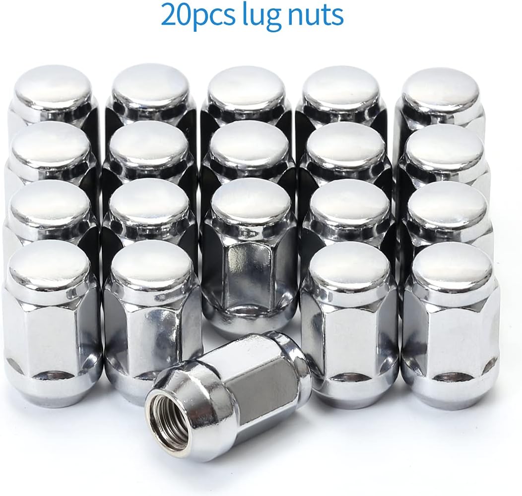 Set 20 Tuercas M12x1.5 Cromadas Comp Ford Fusion