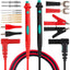 Kit 16 Pzas Cables Multímetro con Pinzas Cocodrilo