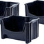 Contenedores apilables jumbo set 3 asas grandes