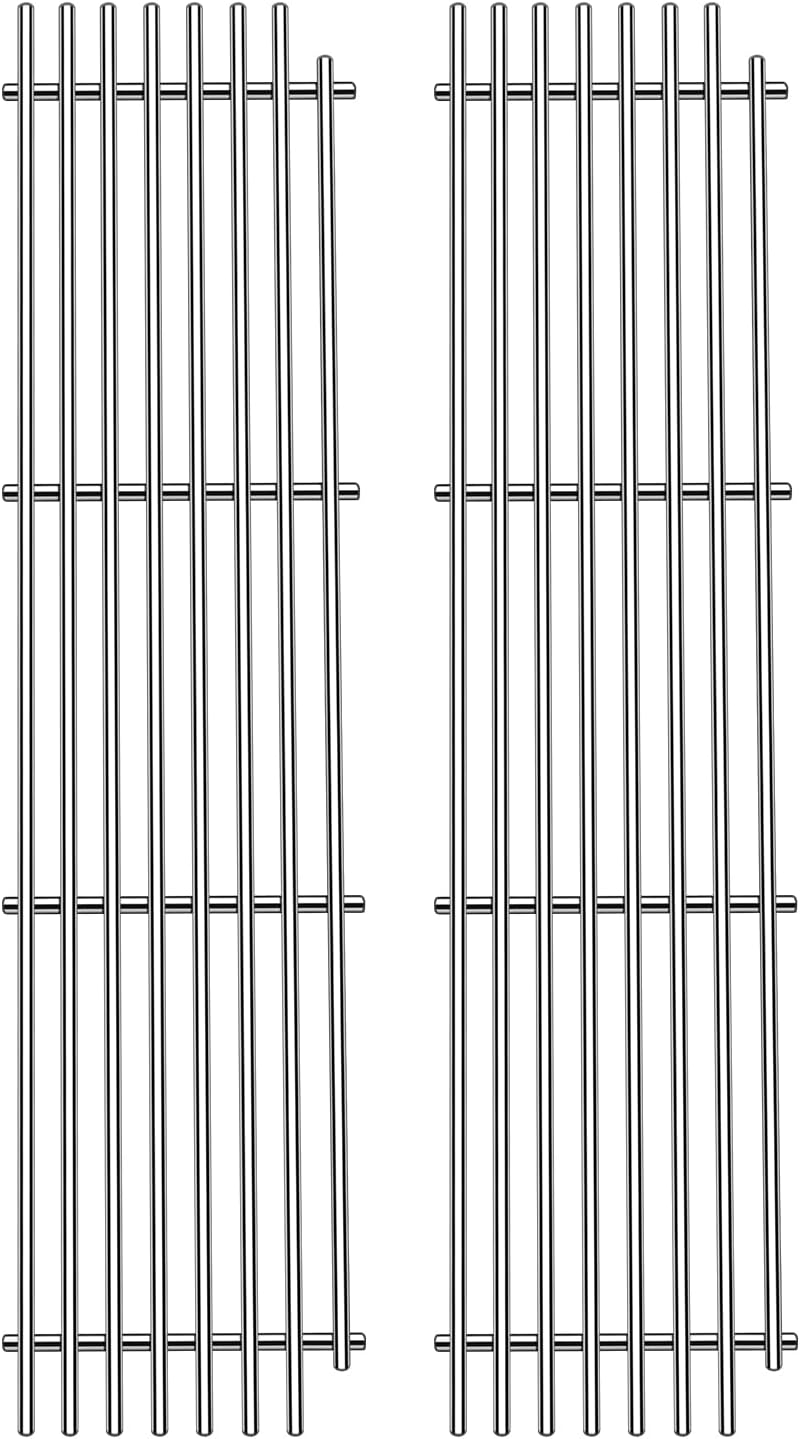 Rejilla acero inox 23.25pulg para Viking VGBQ 30/41/53 T set 2