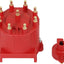 Tapa y rotor distribuidor rojo