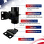 Soporte bandera RV ajustable escalera doble uso