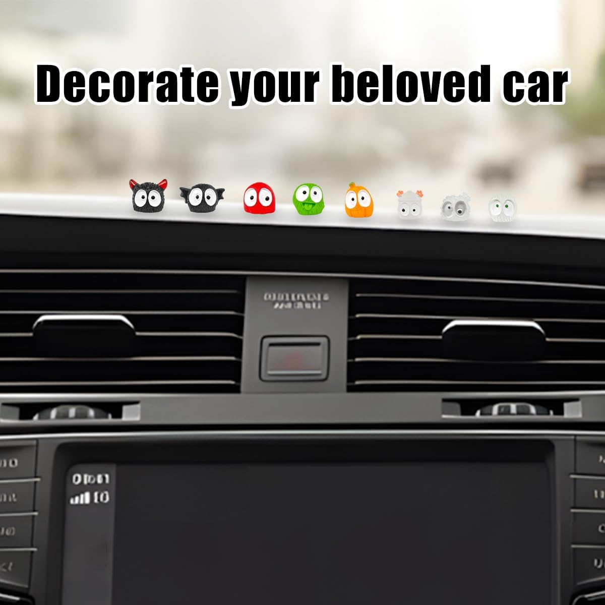 Sprites hollín decoración espejo retrovisor automotriz 5 pzas