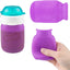 Bolsa silicón reutiliz. para alimentos Púrpura