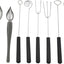 Set 2 Cucharas Acero Inox para Decorar Chocolate