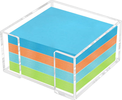 Soporte notas adhesivas acrílico 3x3" transparente