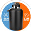 Jarra un galón acero inox doble pared 128oz aislada 48h