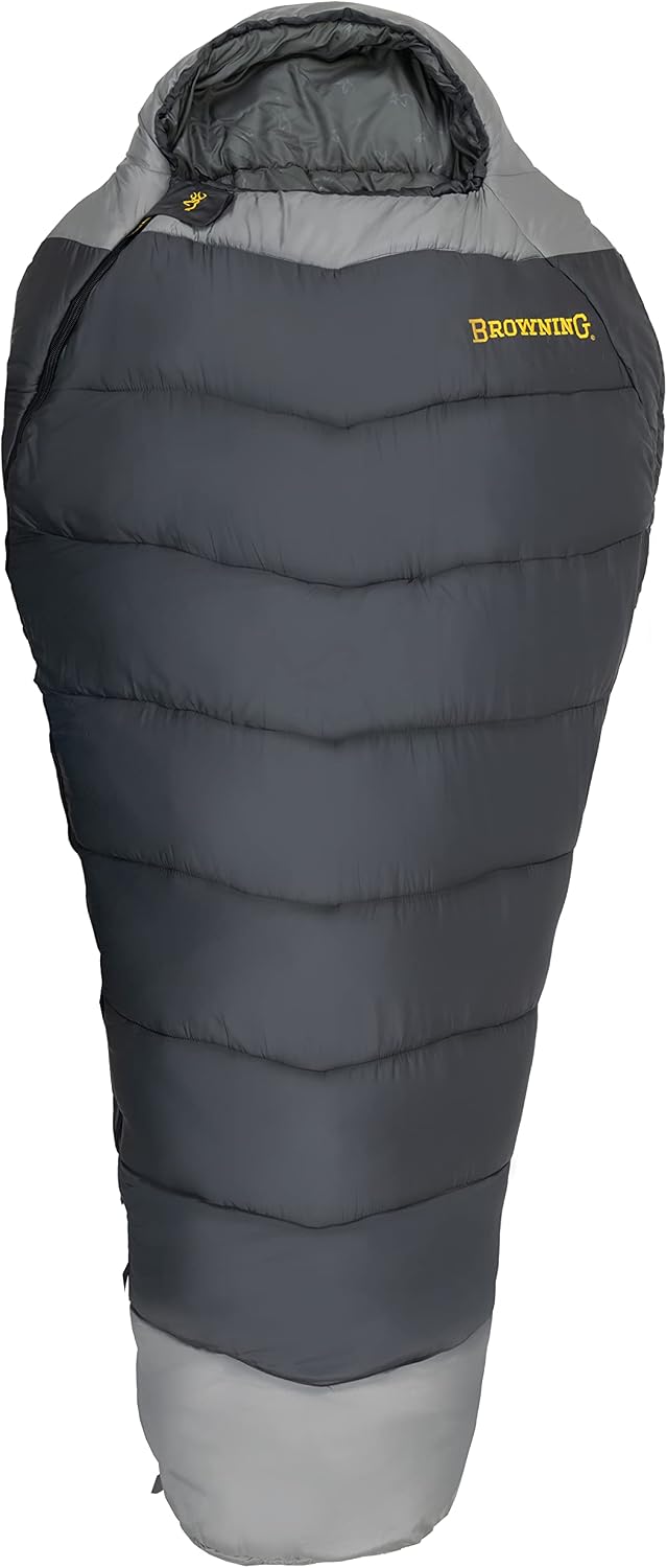 Saco dormir momia Denali -30° carbón/gris
