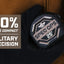 Cinta métrica doble cara 1 1/8pulg estuche militar 16-25pies