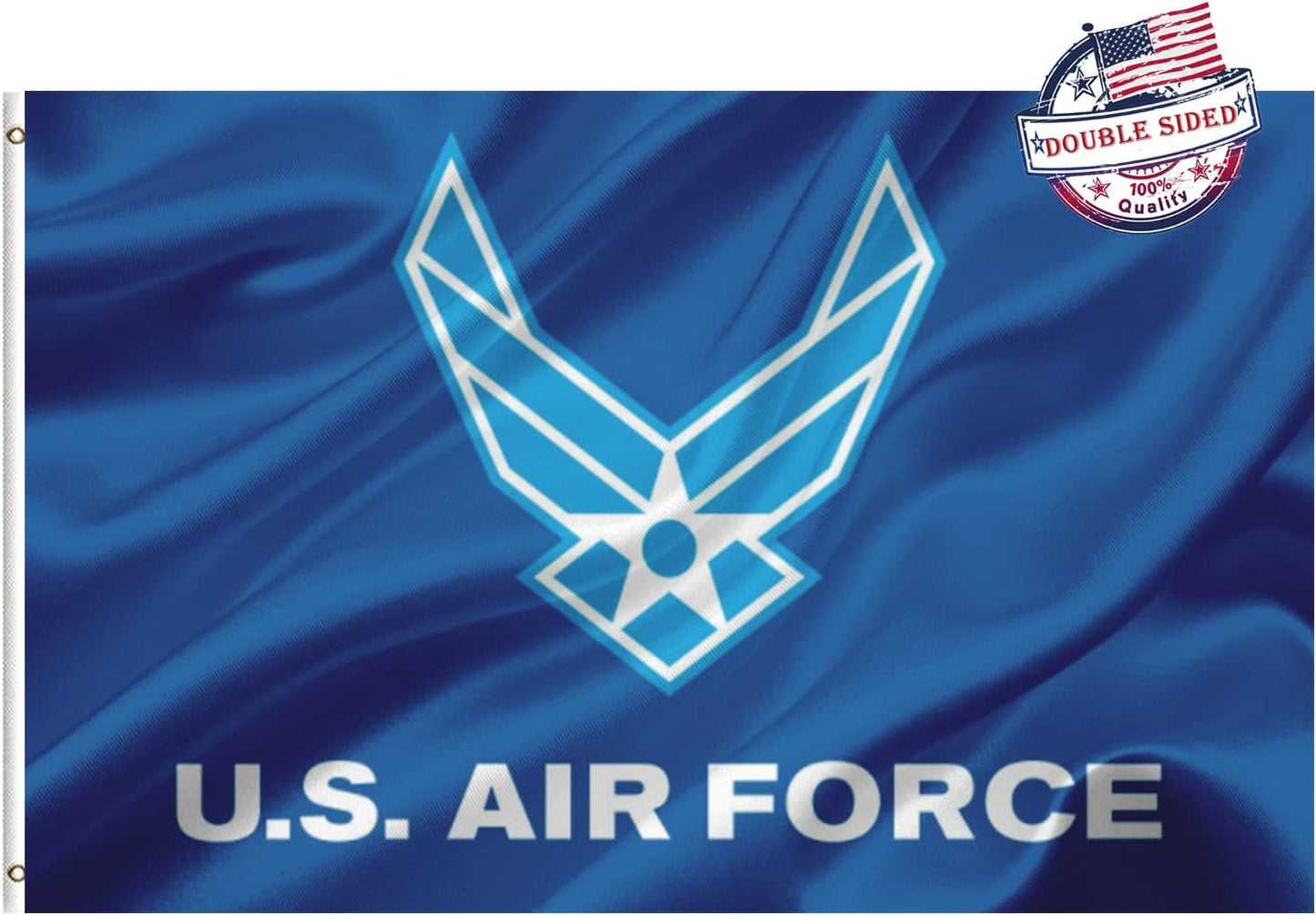 Bandera USAF 3x5 doble cara resistente 3 capas
