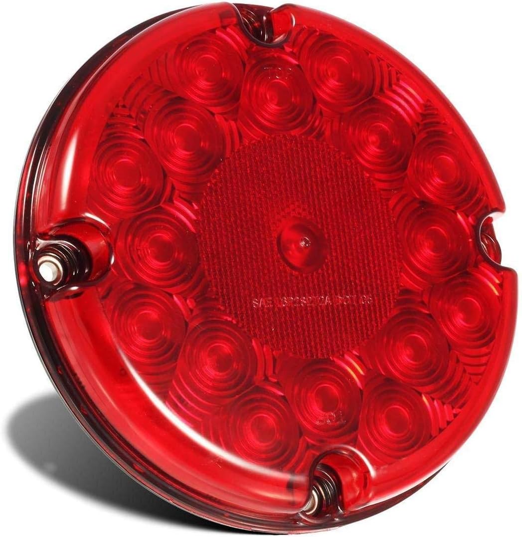 4 Luces Traseras LED STT 17 Bus 7" Parada Giro