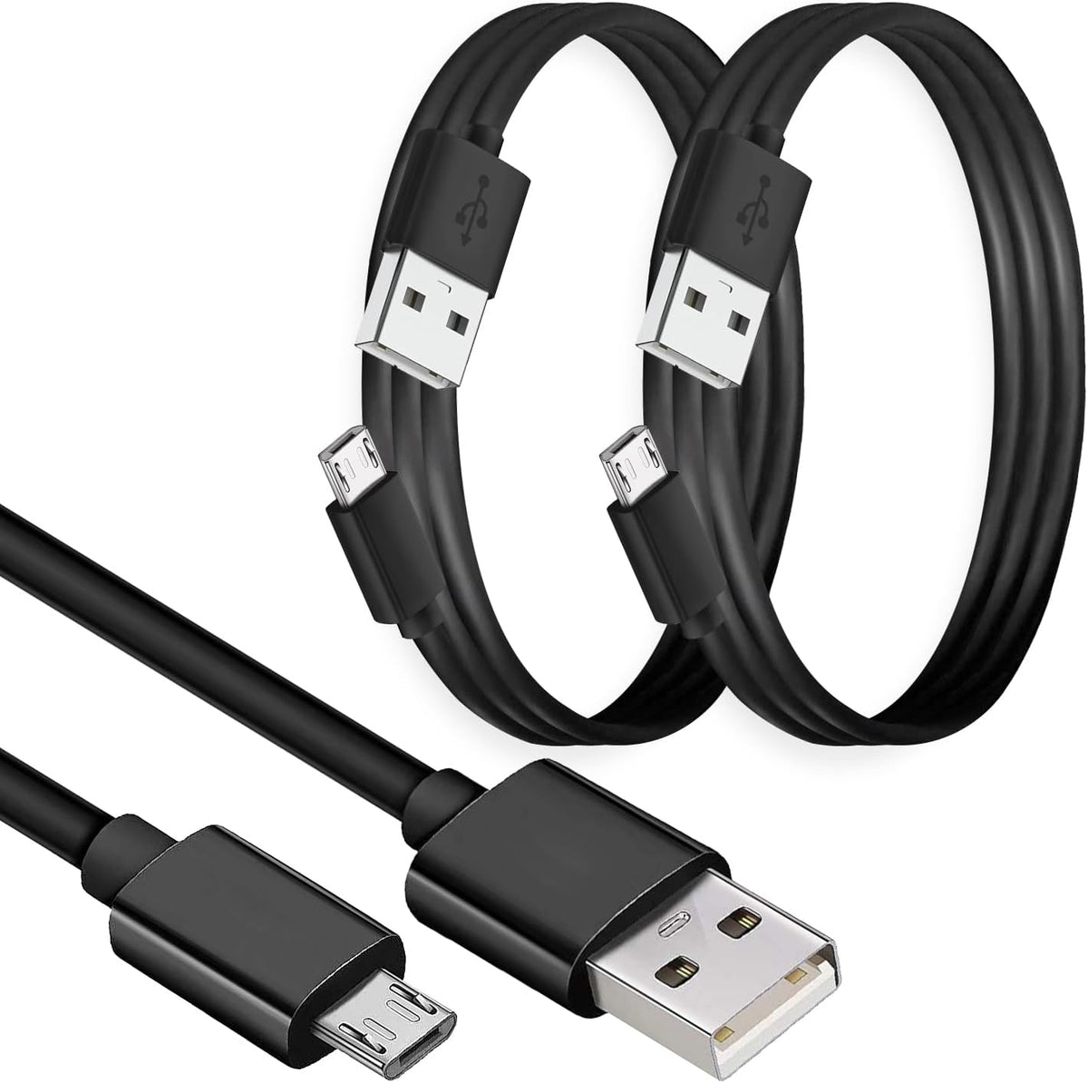 Cable Micro USB comp Kindle Fire 6-10 1-8ª gen y Paperwhite