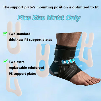 Bota esguince tendinitis peroneal XXL hombre pie hinchado