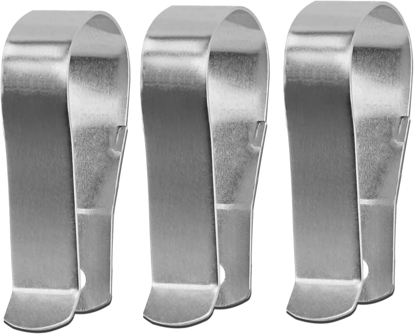 Clip visera puerta garaje Genie 37768A acero inox set 3