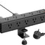 Regleta energía escritorio 15 tomas USB-A USB-C 45W negro