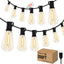 Guirnalda luces LED exteriores 200ft Edison 2700K