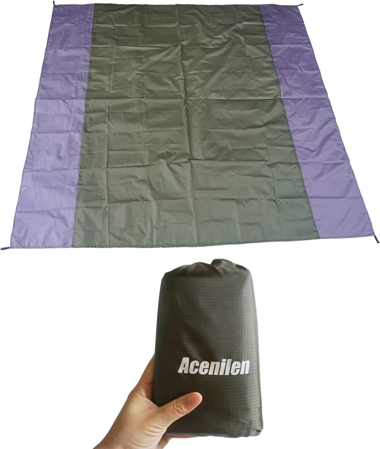 Huella tienda 1-4 personas impermeable lona ligera