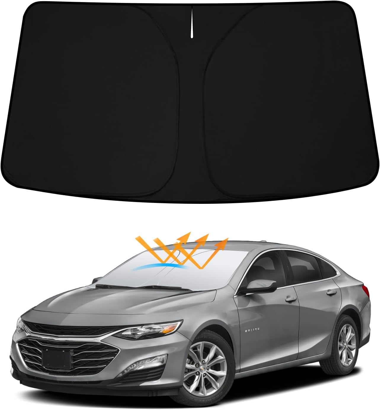 Parasol plegable para Chevy Malibu bloquea UV