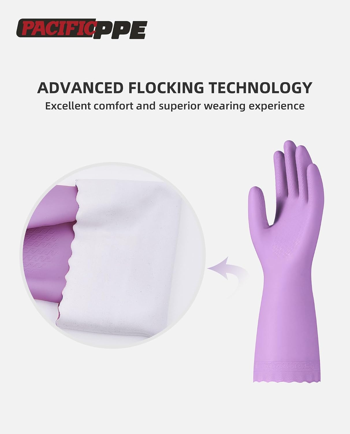 Pack 2 y 4 Guantes Afelpados Hogar