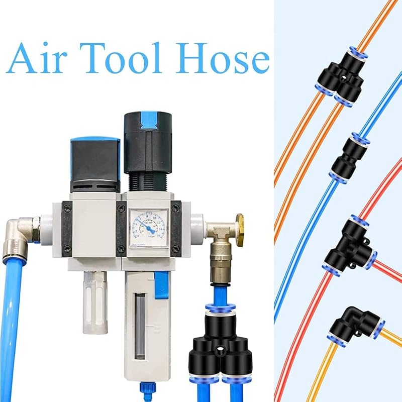 Tubo neumático PU transparente 98.4ft compresor aire