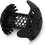 Protector drenaje baño acero inox negro mate con adaptadores