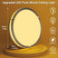 Luces techo LED 16pulg níquel cepillado set 2