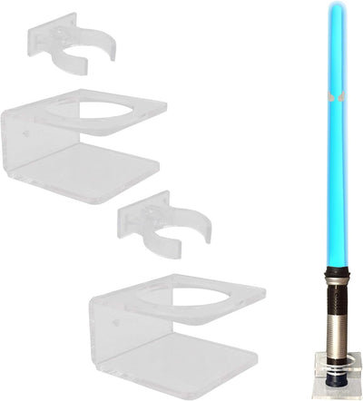 Soporte pared sable luz transparente 2 Uds