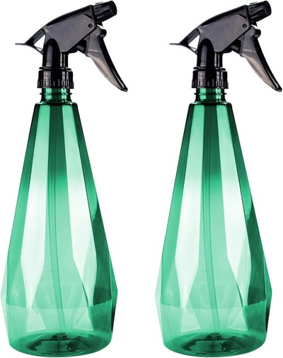 Juego 2 Botellas Plástico con Pulverizador