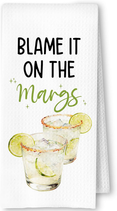 Toallas de cocina temáticas de Margarita, regalo para amantes del cóctel